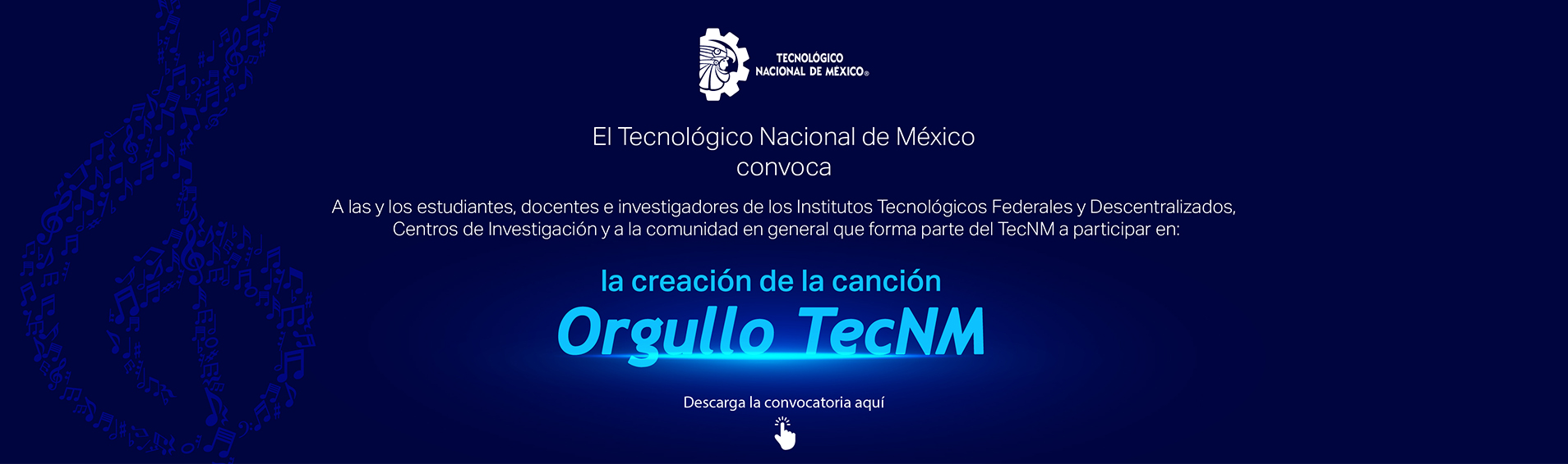 Banner Canción OrgulloTecNM Banner Canción OrgulloTecNM