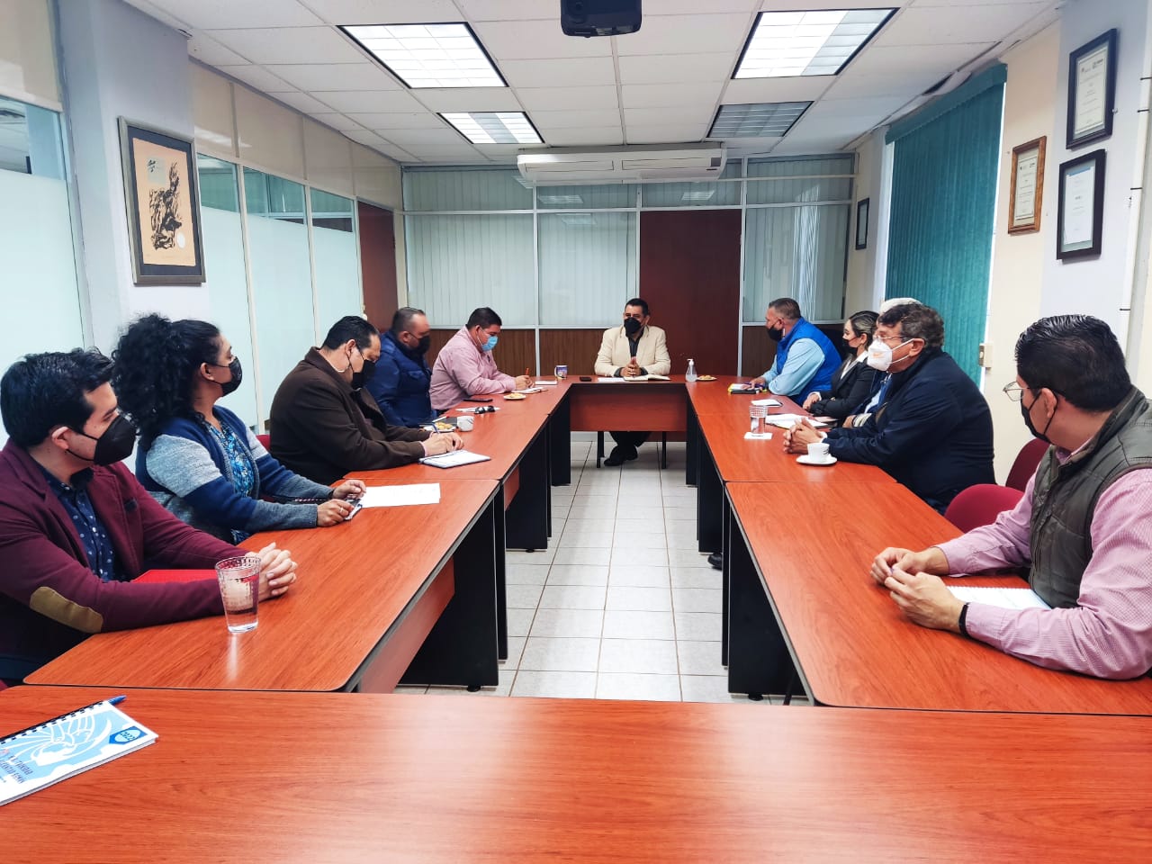 Director del TecNM campus Huatabampo se reúne con  Instituciones del Nivel Medio Superior de la Región.