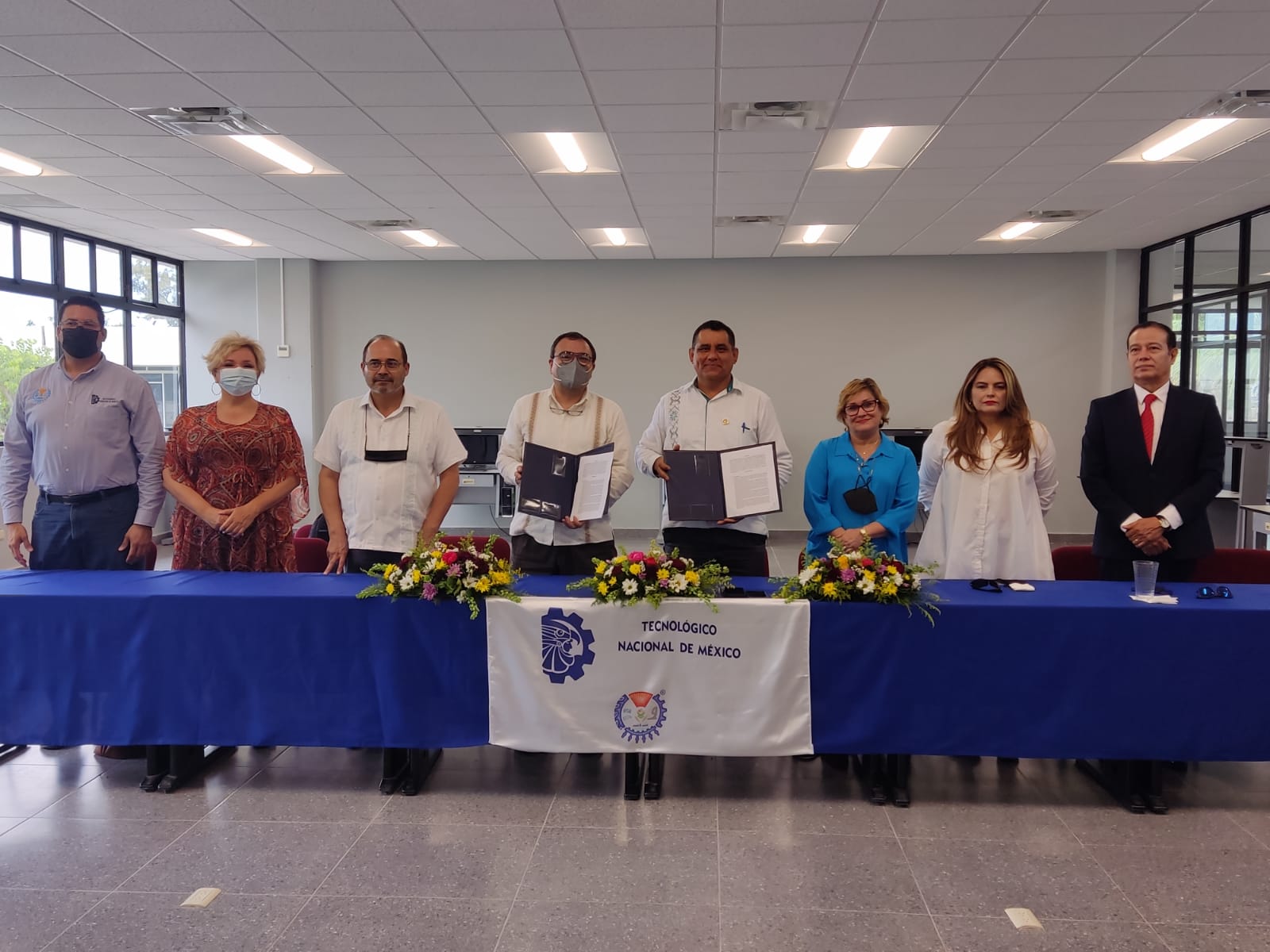 Firman Convenio de colaboración el TecNM campus Huatabampo y campus Hermosillo por inicio de Maestría en Administración.