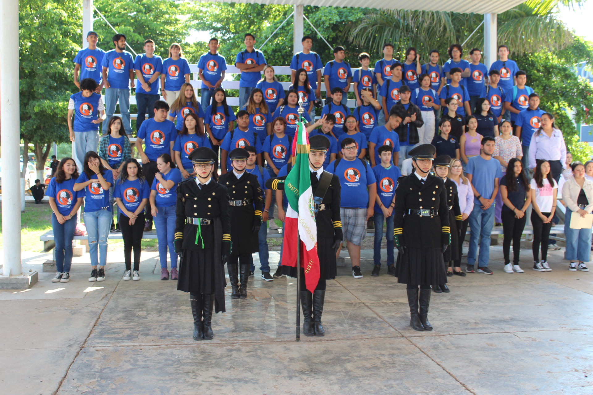 Primeros Honores a la Bandera en el TecNM Campus Huatabampo, Agosto-Diciembre 2023