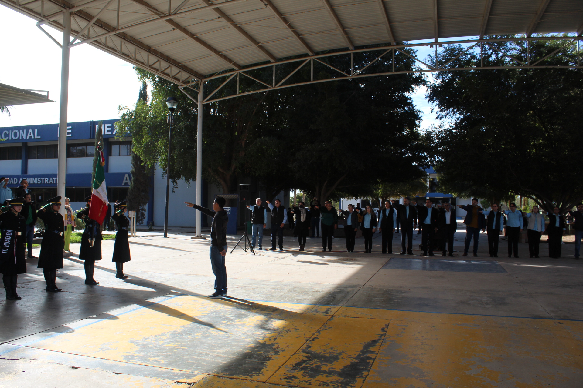 Lunes Cívico de marzo en el ITHUA: Honor, Reconocimiento y Compromiso