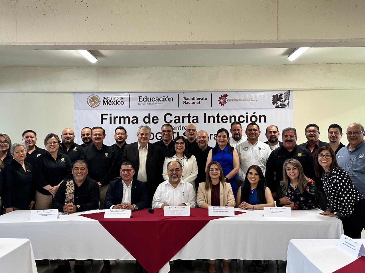 Firma de Carta de Intención entre DGETI y Tecnológicos del TecNM en Sonora fortalece la colaboración educativa