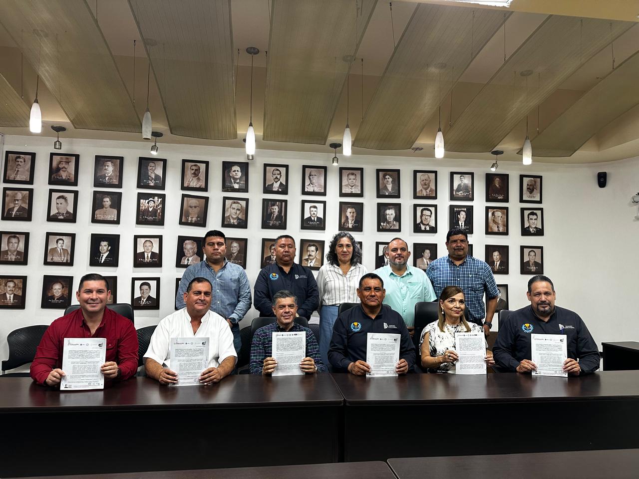 Firman Ayuntamiento de Huatabampo, Instituto Tecnológico de Huatabampo y la RIESS convenio para impulsar el Primer Informe Subnacional Voluntario de la Agenda 2030
