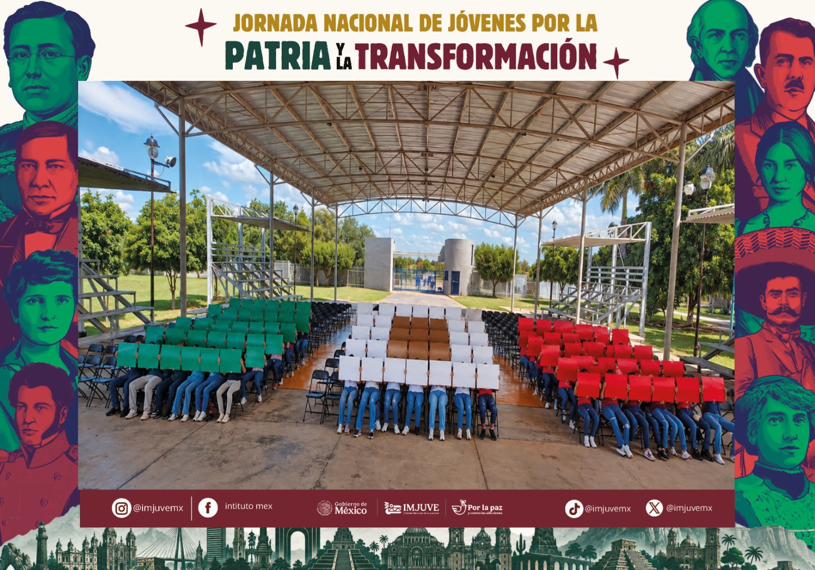 ¡La juventud del ITHUA se pinta de México!