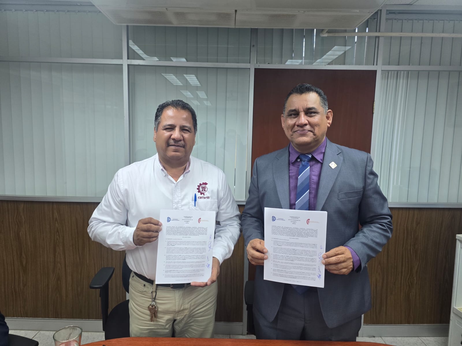 ITHUA y CBTis No. 63 fortalecen la cooperación académica con la firma de convenio